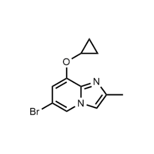 6-Bromo-8-cyclopropoxy-2-methylimidazo[1,2-a]pyridine|CS-1262397