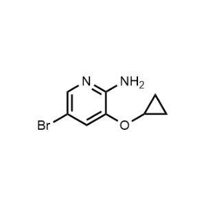 5-Bromo-3-cyclopropoxypyridin-2-amine|CS-1262399