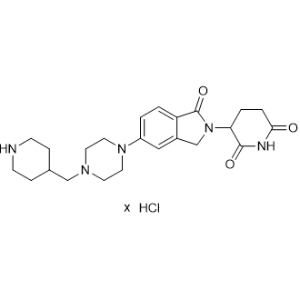 2-(2,6-Dioxopiperidin-3-yl)phthalimidine-piperazine-C-piperidine hydrochloride|CS-1262474