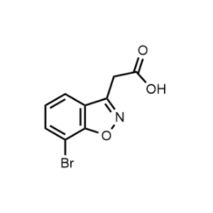 2-(7-Bromobenzo[d]isoxazol-3-yl)acetic acid|CS-1262546
