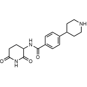 N-(2,6-Dioxopiperidin-3-yl)-4-(piperidin-4-yl)benzamide|CS-1262552