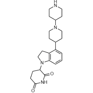 3-(4-([1,4'-Bipiperidin]-4-yl)indolin-1-yl)piperidine-2,6-dione|CS-1262604