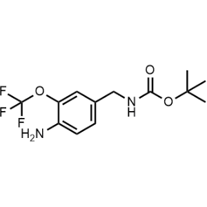 tert-Butyl (4-amino-3-(trifluoromethoxy)benzyl)carbamate|CS-1262632