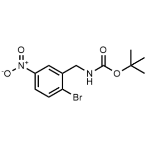 tert-Butyl (2-bromo-5-nitrobenzyl)carbamate|CS-1265785