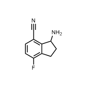 3-Amino-7-fluoro-2,3-dihydro-1H-indene-4-carbonitrile|CS-1265907