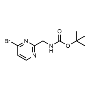 tert-Butyl ((4-bromopyrimidin-2-yl)methyl)carbamate|CS-1265937