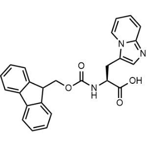 (S)-2-((((9H-Fluoren-9-yl)methoxy)carbonyl)amino)-3-(imidazo[1,2-a]pyridin-3-yl)propanoic acid|CS-1266079