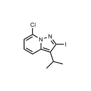 7-Chloro-2-iodo-3-isopropylpyrazolo[1,5-a]pyridine|CS-1266267