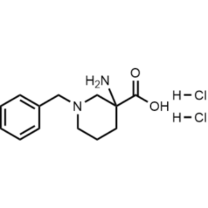 3-Amino-1-benzylpiperidine-3-carboxylic acid hydrochloride 1:2|CS-1267577