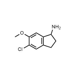 5-Chloro-6-methoxy-2,3-dihydro-1H-inden-1-amine|CS-1267759