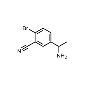 5-(1-Aminoethyl)-2-bromobenzonitrile|CS-1267788