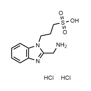 3-(2-(Aminomethyl)-1H-benzo[d]imidazol-1-yl)propane-1-sulfonic acid dihydrochloride|CS-1267955