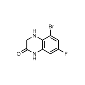 5-Bromo-7-fluoro-3,4-dihydroquinoxalin-2(1H)-one|CS-1268033