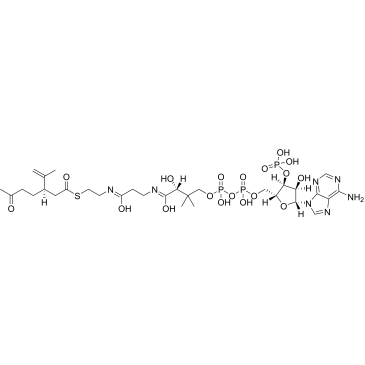 (3R)-3-Isopropenyl-6-oxoheptanoyl-CoA|CS-1268252