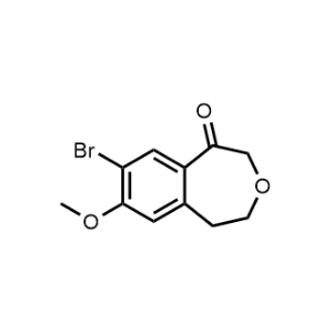 8-Bromo-7-methoxy-4,5-dihydrobenzo[d]oxepin-1(2H)-one|CS-1268797