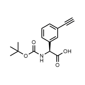 (S)-2-((Tert-butoxycarbonyl)amino)-2-(3-ethynylphenyl)acetic acid|CS-1269003