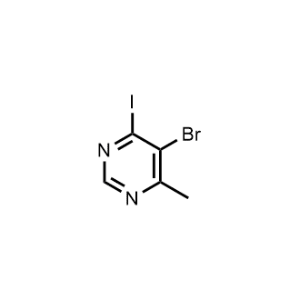 5-Bromo-4-iodo-6-methylpyrimidine|CS-1269730