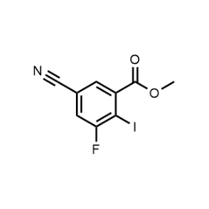 Methyl 5-cyano-3-fluoro-2-iodobenzoate|CS-1269740