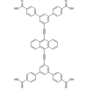 5',5''''-(Anthracene-9,10-diylbis(ethyne-2,1-diyl))bis(([1,1':3',1''-terphenyl]-4,4''-dicarboxylic acid))|CS-1271355