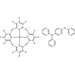 diphenyl(4-(phenylthio)phenyl)sulfonium tetrakis(perfluorophenyl)borate|CS-1271370