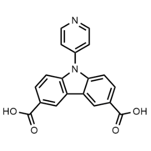 9-(Pyridin-4-yl)-9H-carbazole-3,6-dicarboxylic acid|CS-1271415