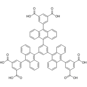 5,5',5''-(Benzene-1,3,5-triyltris(anthracene-10,9-diyl))triisophthalic acid|CS-1271418