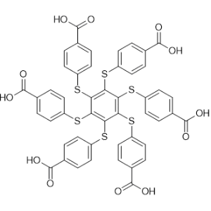 4,4',4'',4''',4'''',4'''''-(Benzene-1,2,3,4,5,6-hexaylhexakis(sulfanediyl))hexabenzoic acid|CS-1271423
