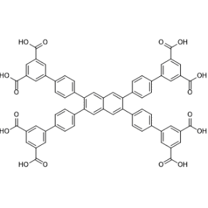 4',4''',4''''',4'''''''-(Naphthalene-2,3,6,7-tetrayl)tetrakis(([1,1'-biphenyl]-3,5-dicarboxylic acid))|CS-1271427