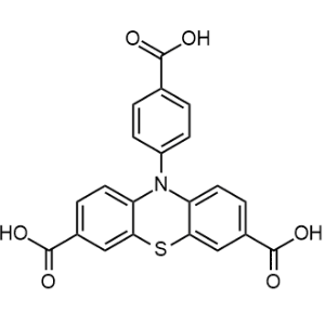 10-(4-Carboxyphenyl)-10H-phenothiazine-3,7-dicarboxylic acid|CS-1271465