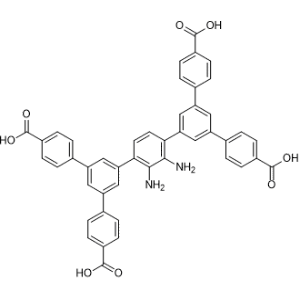 2'',3''-diamino-5',5'''-bis(4-carboxyphenyl)-[1,1':3',1'':4'',1''':3''',1''''-quinquephenyl]-4,4''''-dicarboxylic acid|CS-1271486