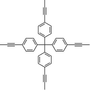 tetrakis(4-(prop-1-yn-1-yl)phenyl)methane|CS-1271582