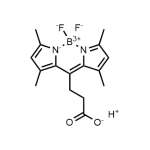 hydrogen 3-(5,5-difluoro-1,3,7,9-tetramethyl-5H-4lambda4,5lambda4-dipyrrolo[1,2-c:2',1'-f][1,3,2]diazaborinin-10-yl)propanoate|CS-1271599