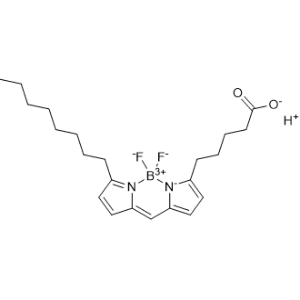 hydrogen 5-(5,5-difluoro-7-octyl-5H-5lambda4,6lambda4-dipyrrolo[1,2-c:2',1'-f][1,3,2]diazaborinin-3-yl)pentanoate|CS-1271615