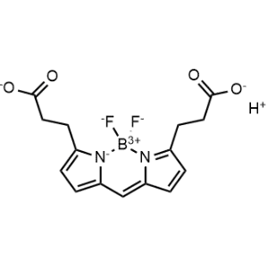 monohydrogen mono(3,3'-(5,5-difluoro-5H-4lambda4,5lambda4-dipyrrolo[1,2-c:2',1'-f][1,3,2]diazaborinine-3,7-diyl)dipropionate)|CS-1271622