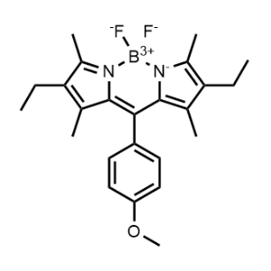2,8-diethyl-5,5-difluoro-10-(4-methoxyphenyl)-1,3,7,9-tetramethyl-5H-4lambda4,5lambda4-dipyrrolo[1,2-c:2',1'-f][1,3,2]diazaborinine|CS-1271625