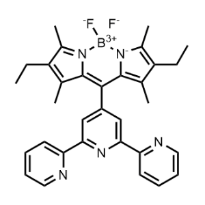 10-([2,2':6',2''-terpyridin]-4'-yl)-2,8-diethyl-5,5-difluoro-1,3,7,9-tetramethyl-5H-4lambda4,5lambda4-dipyrrolo[1,2-c:2',1'-f][1,3,2]diazaborinine|CS-1271631