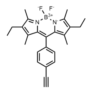 2,8-diethyl-10-(4-ethynylphenyl)-5,5-difluoro-1,3,7,9-tetramethyl-5H-4lambda4,5lambda4-dipyrrolo[1,2-c:2',1'-f][1,3,2]diazaborinine|CS-1271636