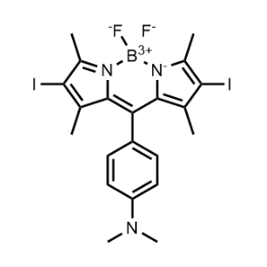 4-(5,5-difluoro-2,8-diiodo-1,3,7,9-tetramethyl-5H-4lambda4,5lambda4-dipyrrolo[1,2-c:2',1'-f][1,3,2]diazaborinin-10-yl)-N,N-dimethylaniline|CS-1271657