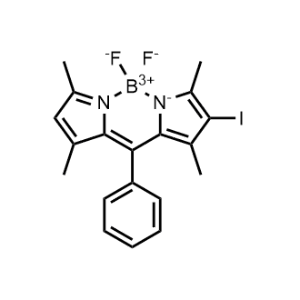 5,5-difluoro-2-iodo-1,3,7,9-tetramethyl-10-phenyl-5H-5lambda4,6lambda4-dipyrrolo[1,2-c:2',1'-f][1,3,2]diazaborinine|CS-1271673