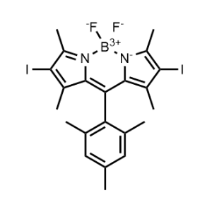 5,5-difluoro-2,8-diiodo-10-mesityl-1,3,7,9-tetramethyl-5H-4lambda4,5lambda4-dipyrrolo[1,2-c:2',1'-f][1,3,2]diazaborinine|CS-1271675
