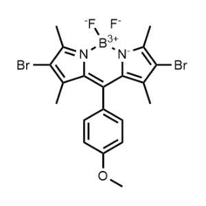 2,8-dibromo-5,5-difluoro-10-(4-methoxyphenyl)-1,3,7,9-tetramethyl-5H-4lambda4,5lambda4-dipyrrolo[1,2-c:2',1'-f][1,3,2]diazaborinine|CS-1271679