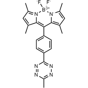 5,5-difluoro-1,3,7,9-tetramethyl-10-(4-(6-methyl-1,2,4,5-tetrazin-3-yl)phenyl)-5H-4lambda4,5lambda4-dipyrrolo[1,2-c:2',1'-f][1,3,2]diazaborinine|CS-1271702