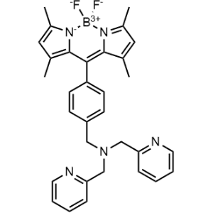 N-(4-(5,5-difluoro-1,3,7,9-tetramethyl-5H-4lambda4,5lambda4-dipyrrolo[1,2-c:2',1'-f][1,3,2]diazaborinin-10-yl)benzyl)-1-(pyridin-2-yl)-N-(pyridin-2-ylmethyl)methanamine|CS-1271705