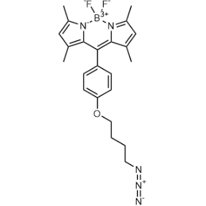 10-(4-(4-azidobutoxy)phenyl)-5,5-difluoro-1,3,7,9-tetramethyl-5H-4lambda4,5lambda4-dipyrrolo[1,2-c:2',1'-f][1,3,2]diazaborinine|CS-1271709