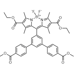 diethyl 10-(4,4''-bis(methoxycarbonyl)-[1,1':3',1''-terphenyl]-5'-yl)-5,5-difluoro-1,3,7,9-tetramethyl-5H-4lambda4,5lambda4-dipyrrolo[1,2-c:2',1'-f][1,3,2]diazaborinine-2,8-dicarboxylate|CS-1271710