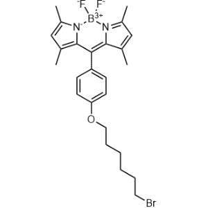 10-(4-((6-bromohexyl)oxy)phenyl)-5,5-difluoro-1,3,7,9-tetramethyl-5H-4lambda4,5lambda4-dipyrrolo[1,2-c:2',1'-f][1,3,2]diazaborinine|CS-1271712