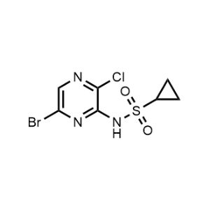 N-(6-Bromo-3-chloropyrazin-2-yl)cyclopropanesulfonamide|CS-1271762