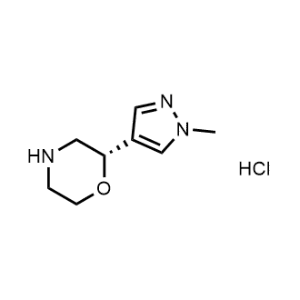 (S)-2-(1-Methyl-1H-pyrazol-4-yl)morpholine hydrochloride|CS-1271872