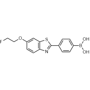 (4-(6-(2-Fluoroethoxy)benzo[d]thiazol-2-yl)phenyl)boronic acid|CS-1271922