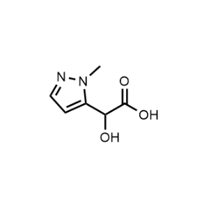 2-Hydroxy-2-(1-methyl-1H-pyrazol-5-yl)acetic acid|CS-1272232
